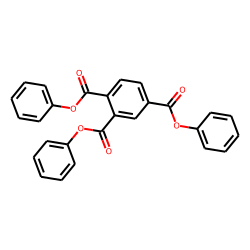 Benzenetricarboxylic acid, 1,2,4-, triphenyl ester