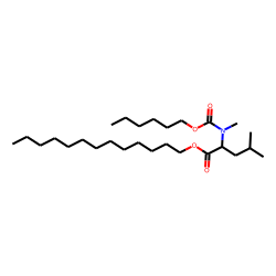 L-Leucine, N-methyl-N-(hexyloxycarbonyl)-, tridecyl ester