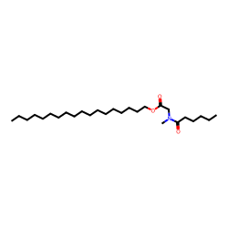 Sarcosine, N-hexanoyl-, octadecyl ester