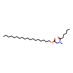 Sarcosine, n-hexanoyl-, octadecyl ester