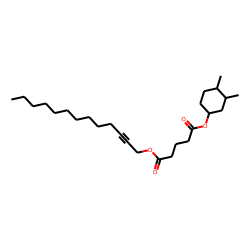 Glutaric acid, 3,4-dimethylcyclohexyl tridec-2-yn-1-yl ester