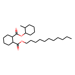 1,2-Cyclohexanedicarboxylic acid, 2-methylcyclohexyl undecyl ester