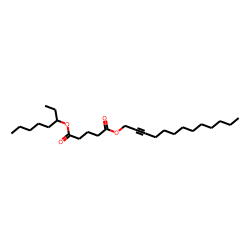 Glutaric acid, tridec-2-yn-1-yl 3-octyl ester