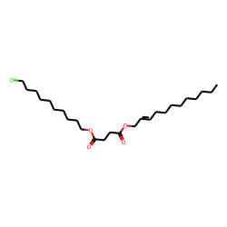 Succinic acid, dodec-2-en-1-yl 10-chlorodecyl ester