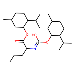 L-Norvaline, N-((1R)-(-)-menthyloxycarbonyl)-, (1R)-(-)-menthyl ester