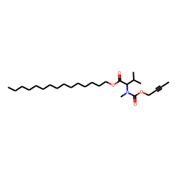 DL-Valine, N-methyl-N-(but-2-yn-1-yloxycarbonyl)-, pentadecyl ester