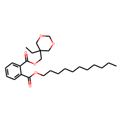 Phthalic acid, 5-ethyl-1,3-dioxan-5-yl undecyl ester
