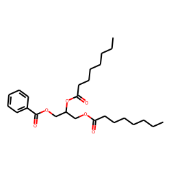 3-(Benzoyloxy)propane-1,2-diyl dioctanoate