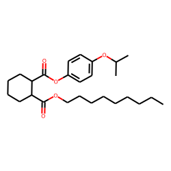 1,2-Cyclohexanedicarboxylic acid, nonyl 4-isopropyloxyphenyl dieste