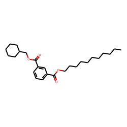 Isophthalic acid, cyclohexylmethyl undecyl ester