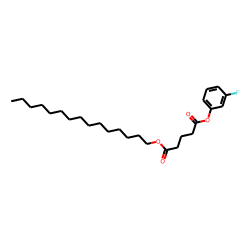 Glutaric acid, 3-fluorophenyl pentadecyl ester