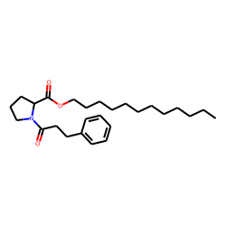 L-Proline, N-(3-phenylpropionyl)-, dodecyl ester