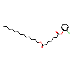 Pimelic acid, 2-chlorophenyl tridecyl ester