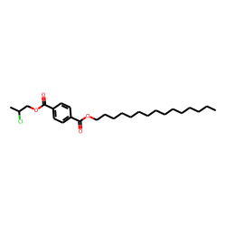 Terephthalic acid, 2-chloropropyl pentadecyl ester