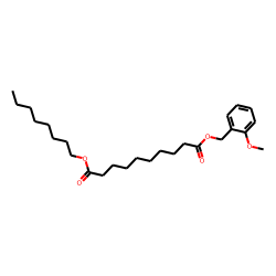 Sebacic acid, 2-methoxybenzyl octyl ester
