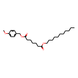 Pimelic acid, 4-methoxybenzyl undecyl ester
