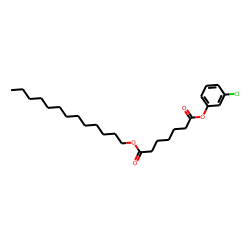 Pimelic acid, 3-chlorophenyl tridecyl ester