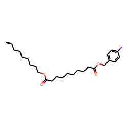 Sebacic acid, 4-iodobenzyl nonyl ester
