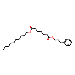 Pimelic acid, decyl 3-phenylpropyl ester