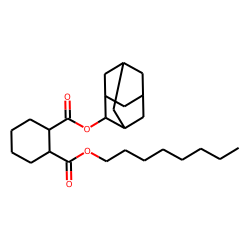 1,2-Cyclohexanedicarboxylic acid, 2-adamantyl octyl ester