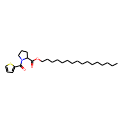 L-Proline, N-(thiophen-2-carbonyl)-, hexadecyl ester