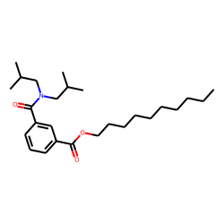Isophthalic acid, monoamide, N,N-diisobutyl-, decyl ester