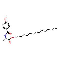 D-Alanine, N-(4-anisoyl)-, pentadecyl ester