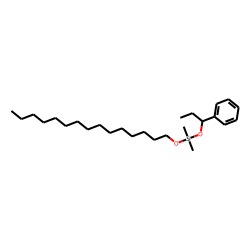 Silane, dimethyl(1-phenylpropoxy)pentadecyloxy-