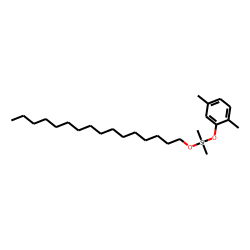 Silane, dimethyl(2,5-dimethylphenoxy)hexadecyloxy-
