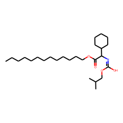Glycine, 2-cyclohexyl-N-isobutoxycarbonyl-, tridecyl ester