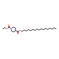 Isonipecotic acid, N-ethoxycarbonyl-, heptadecyl ester