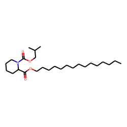 Pipecolic acid, N-isobutoxycarbonyl-, pentadecyl ester