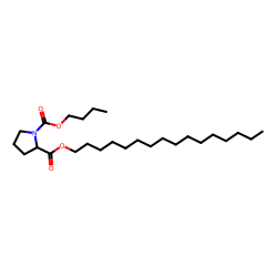 D-Proline, N-butoxycarbonyl-, hexadecyl ester