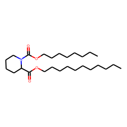 Pipecolic acid, N-octyloxycarbonyl-, undecyl ester