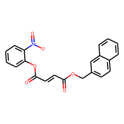 Fumaric acid, 2-nitrophenyl naphth-2-ylmethyl ester