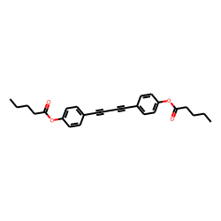 4,4'-Dipentanoyloxydiphenyldiacetylene