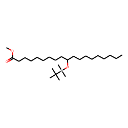 10-Hydroxy-nonadecanoic, methyl ester, tBDMS ether