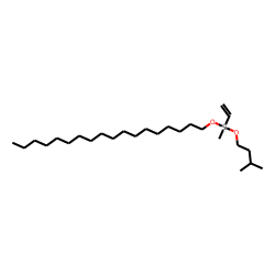 Silane, methylvinyl(3-methylbutoxy)octadecyloxy-