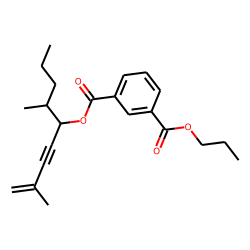 Isophthalic acid, 2,6-dimethylnon-1-en-3-yn-5-yl propyl ester