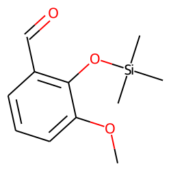 2-Hydroxy-3-methoxybenzaldehyde, trimethylsilyl ether