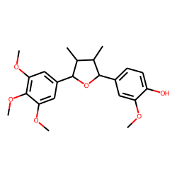 4-((2R,3R,4R,5R)-3,4-Dimethyl-5-(3,4,5-trimethoxyphenyl)tetrahydrofuran-2-yl)-2-methoxyphenol