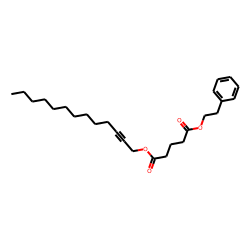 Glutaric acid, tridec-2-yn-1-yl phenethyl ester