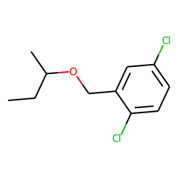 2,5-Dichlorobenzyl alcohol, 1-methylpropyl ether
