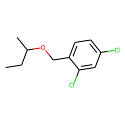 2,4-Dichlorobenzyl alcohol, 1-methylpropyl ether