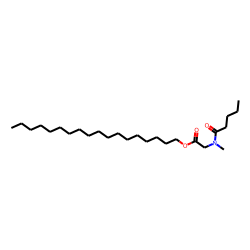 Sarcosine, N-valeryl-, octadecyl ester
