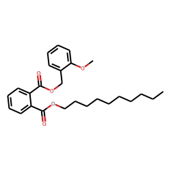 Phthalic acid, decyl 2-methoxybenzyl ester