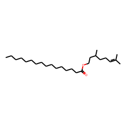 3,7-Dimethyloct-6-en-1-yl palmitate