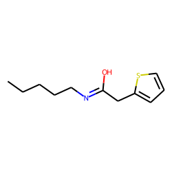 2-Thiopheneacetamide, N-pentyl-