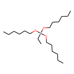 Trihexyloxyethylsilane