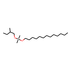 Silane, dimethyl(2-methylbutoxy)tridecyloxy-